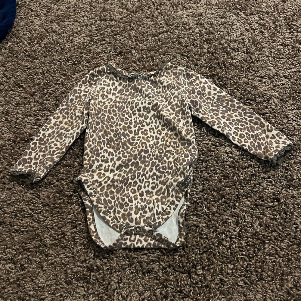 3 for $12 Cheetah print onesie